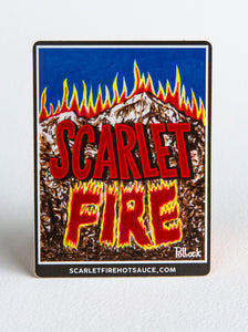 Scarlet Fire sticker